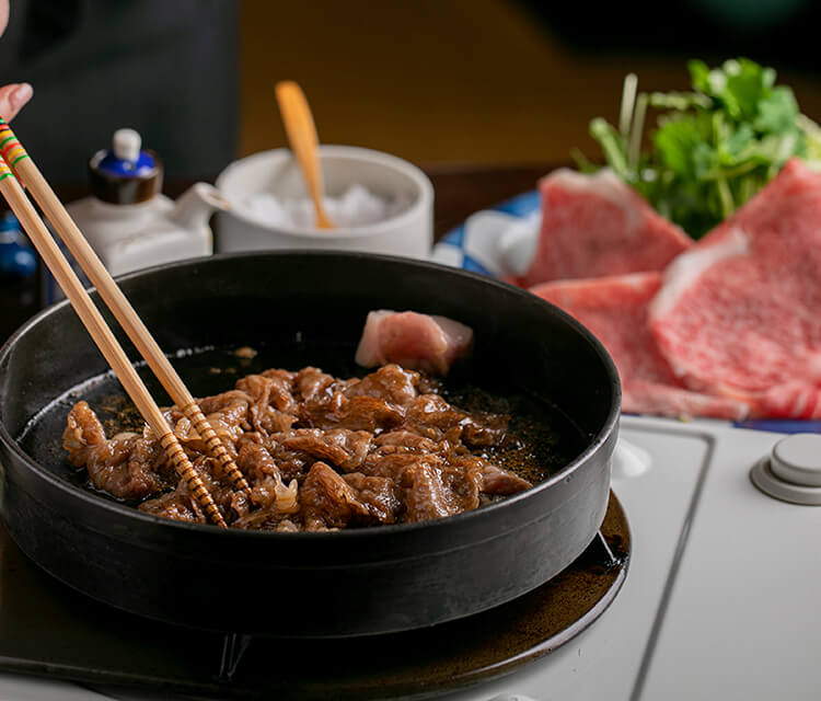 すき焼き調理